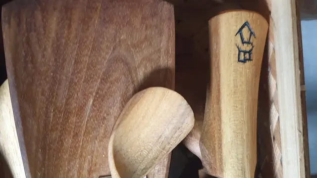 Cara UMKM Somah Wooden Cutlery Kelola Limbah Produksi
